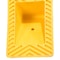 Vestil POLYETHYLENE WHEEL CHOCK 7 LBS YELLOW PEWC-7-YL - alternate 2